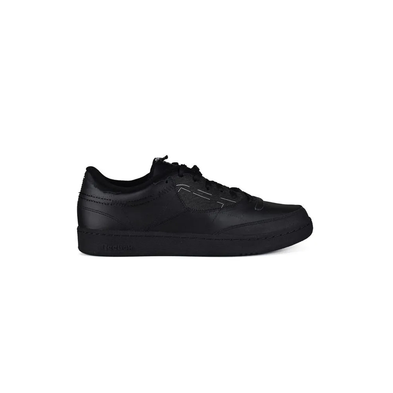 Maison Margiela Low-Top-Sneaker Black Leather Club C Sneakers Black