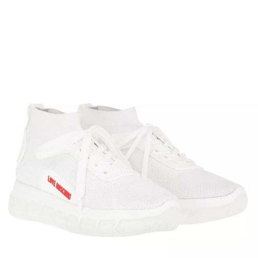 Love Moschino Sneaker Calza Bianco sneaker a piattaforma