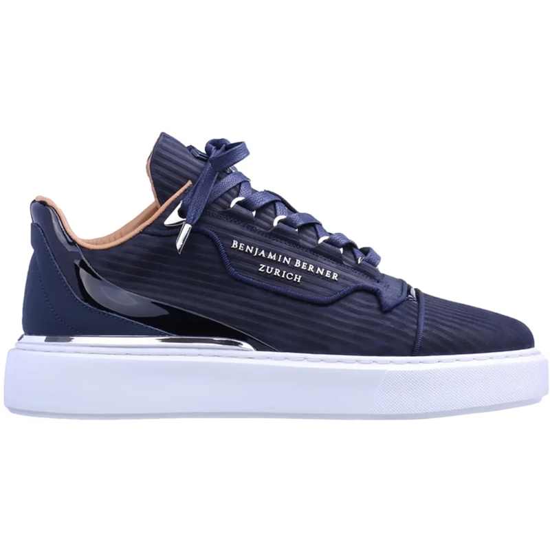 BENJAMIN BERNER Low-Top-Sneaker Heren Sneaker blau