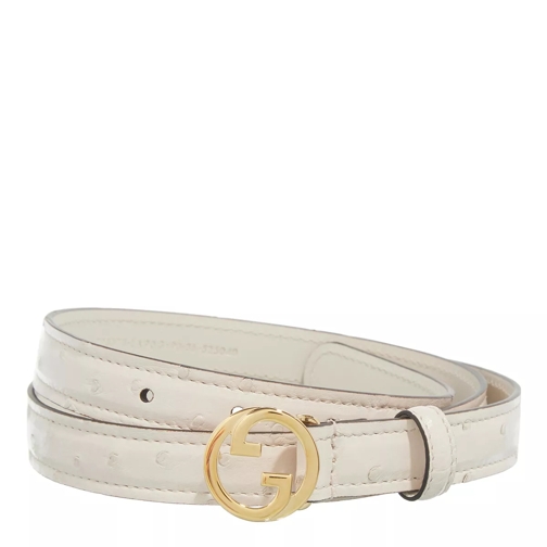 Gucci Narrow Gucci Blondie Belt IN Leather Plaster Rose Thin Belt