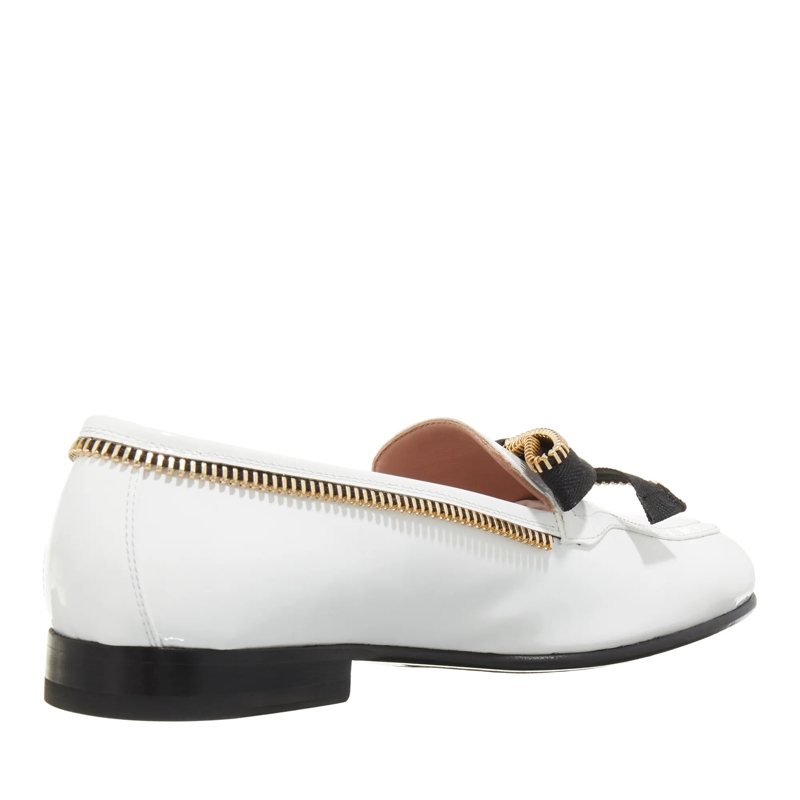 Moschino Loafer Bow Zip Bianco(Image 3)