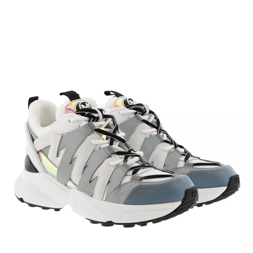 MICHAEL Michael Kors Hero Trainer Optic White/Silver Slip-On Sneaker