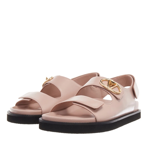 Valentino Garavani Sandale Sandal Vlogo Beige Rose