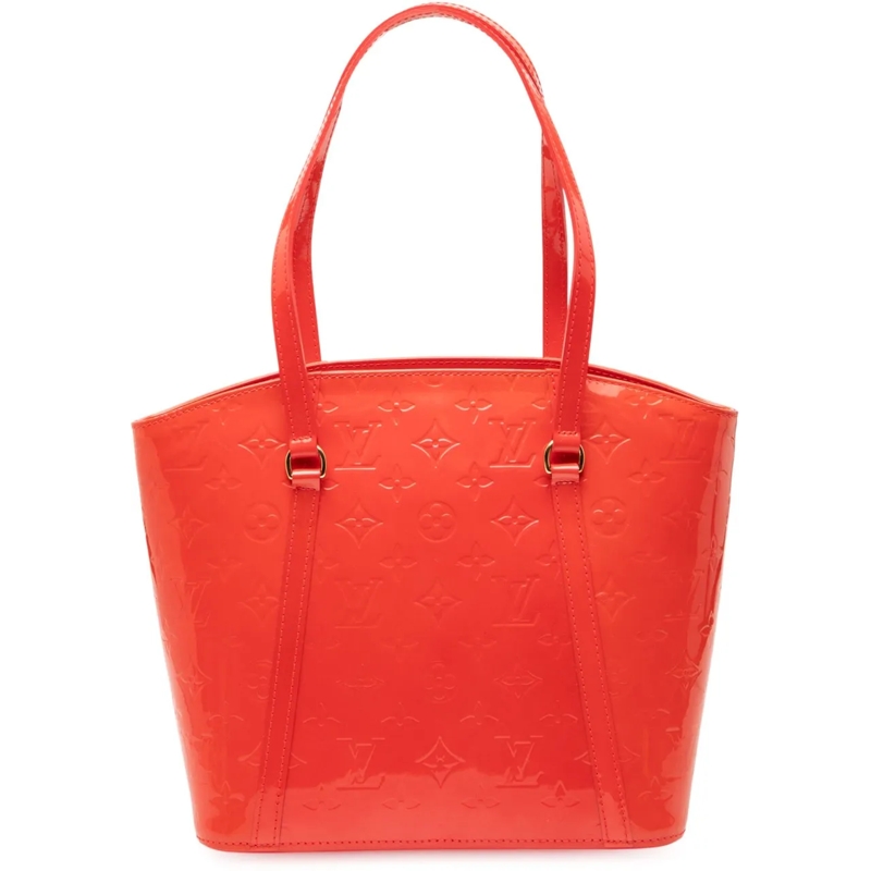 Louis Vuitton Shopper Monogram Vernis Avalon MM rot