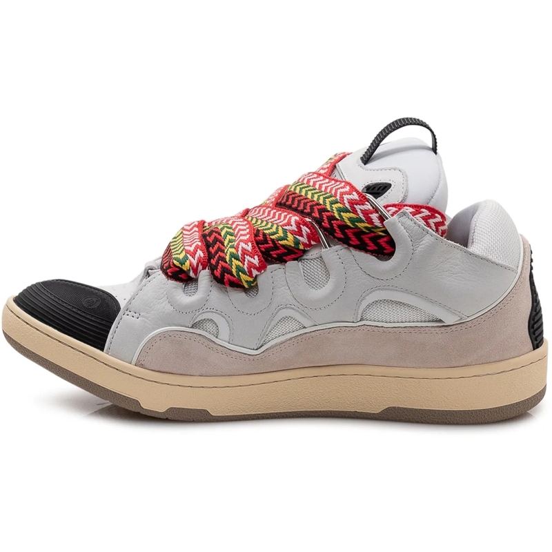 Lanvin Low-Top-Sneaker Sneakers Curb con Lacci Multicolore grau(Image 4)