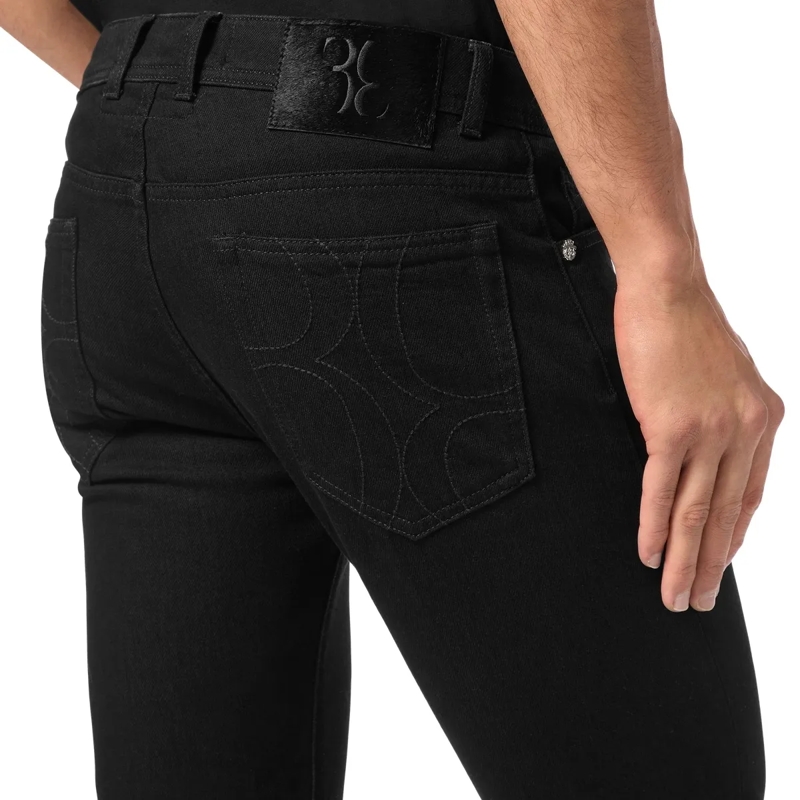 BILLIONAIRE Jeans mit geradem Bein Jeans Regular Fit schwarz(Image 4)