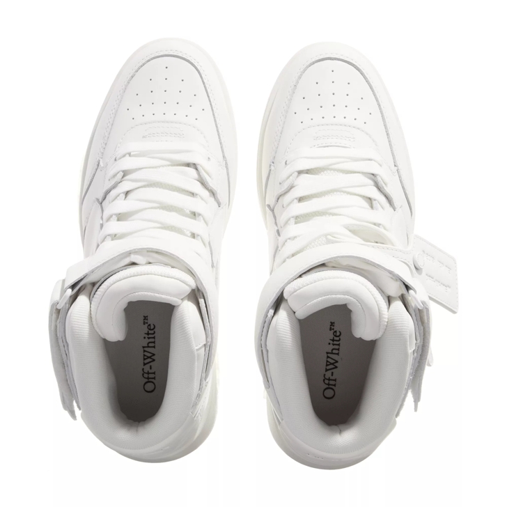 Off-White Out Of Office Mid Top Lea White White | High-Top Sneaker