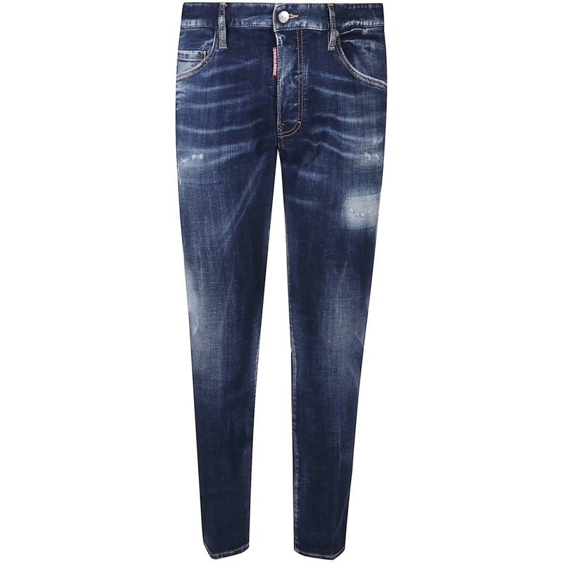 Dsquared2 Slim-Fit-Jeans Skater Jeans Blue blau