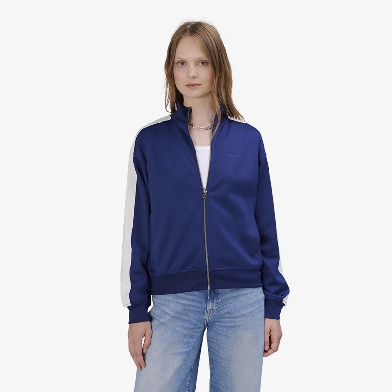 True Religion Blouson Trainingsjacke TAYLOR blau(Image 6)