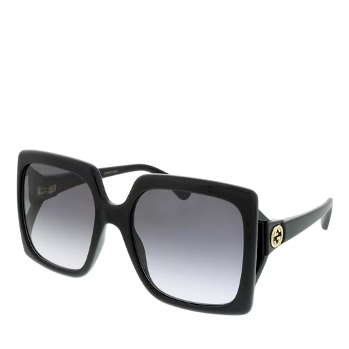 Gucci GG0876S-001 60 Sunglass WOMAN INJECTION BLACK Sonnenbrille