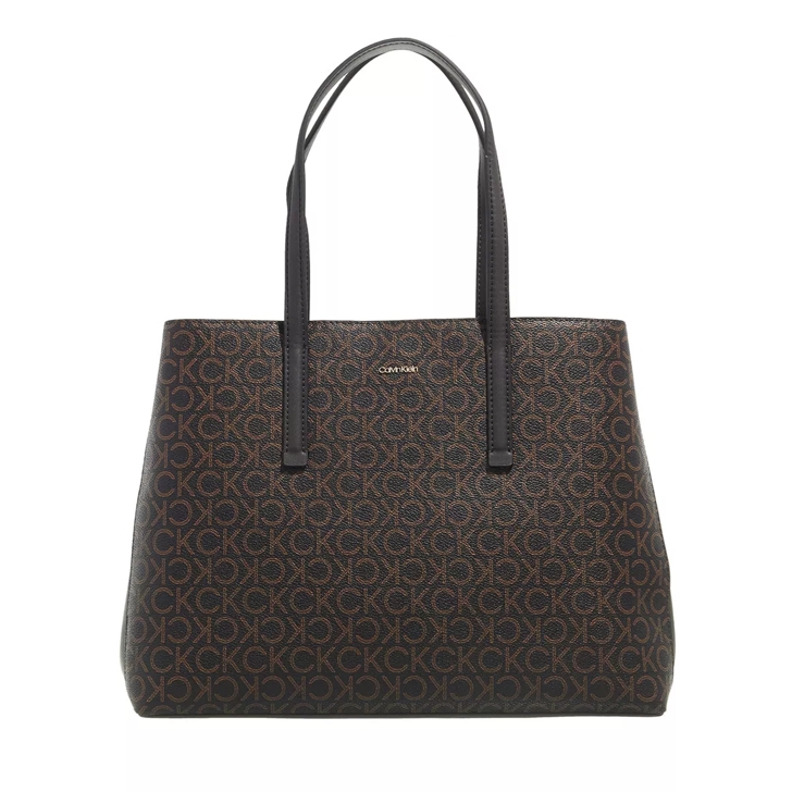 Calvin klein deals brown tote