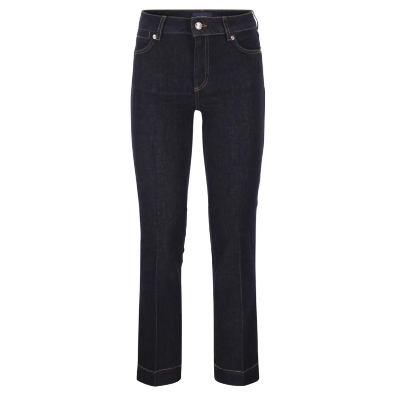 Sportmax Jeans Spdrecord - Perfect Mini Flare Jeans Blue
