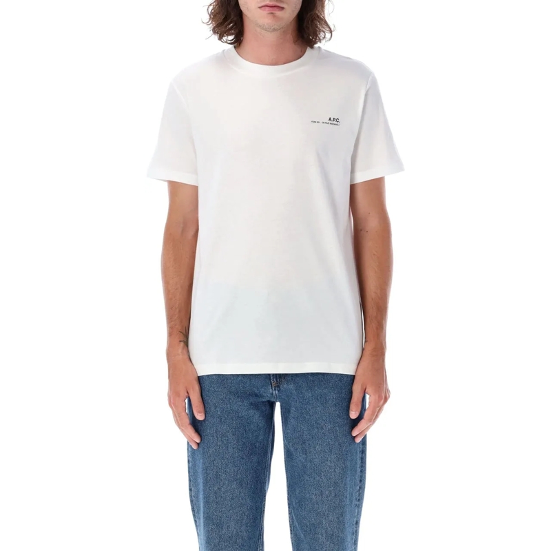 A.P.C. T-shirt T-SHIRT STANDARD ITEM GOTS weiß