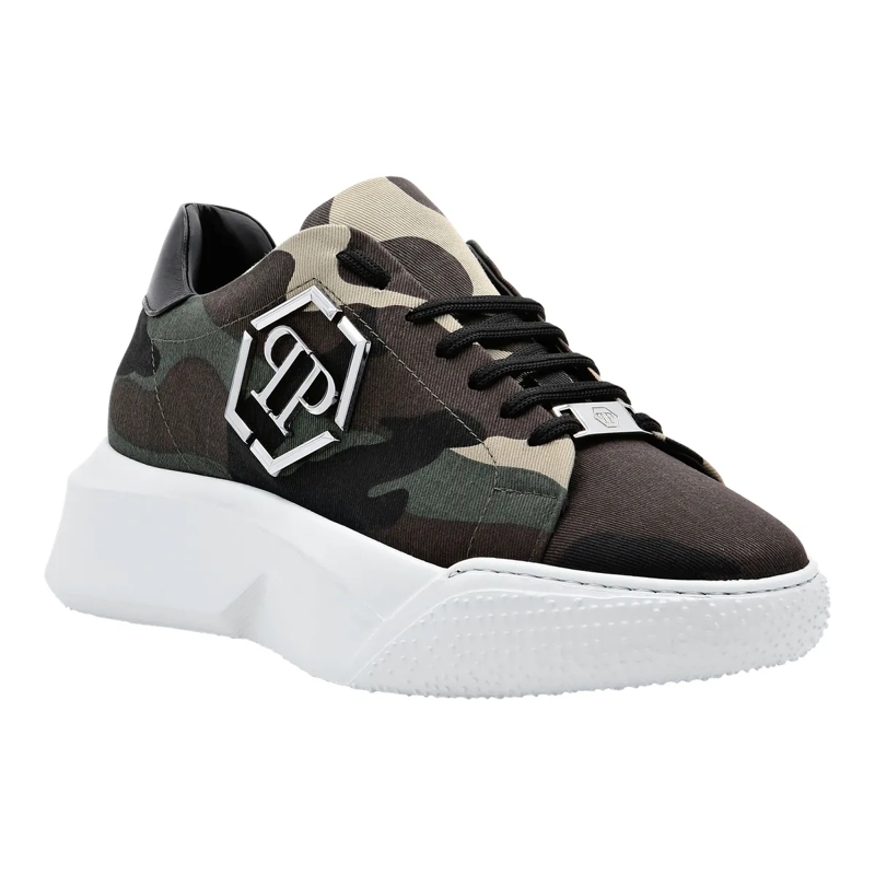Philipp Plein Low-Top-Sneaker Runner Sneaker Godzilla camouflage