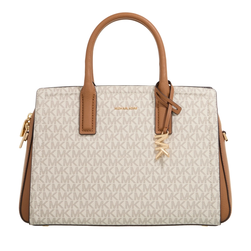 MICHAEL Michael Kors Tote Md Satchel Vanilla/acrn
