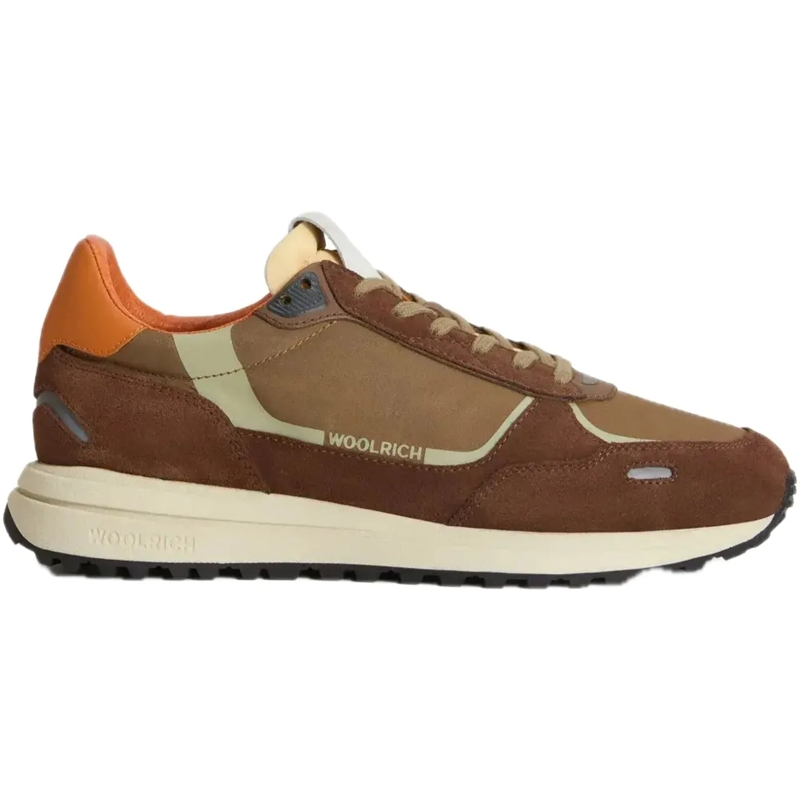 Woolrich Sneaker basse Retro Sneaker Orange Brown braun