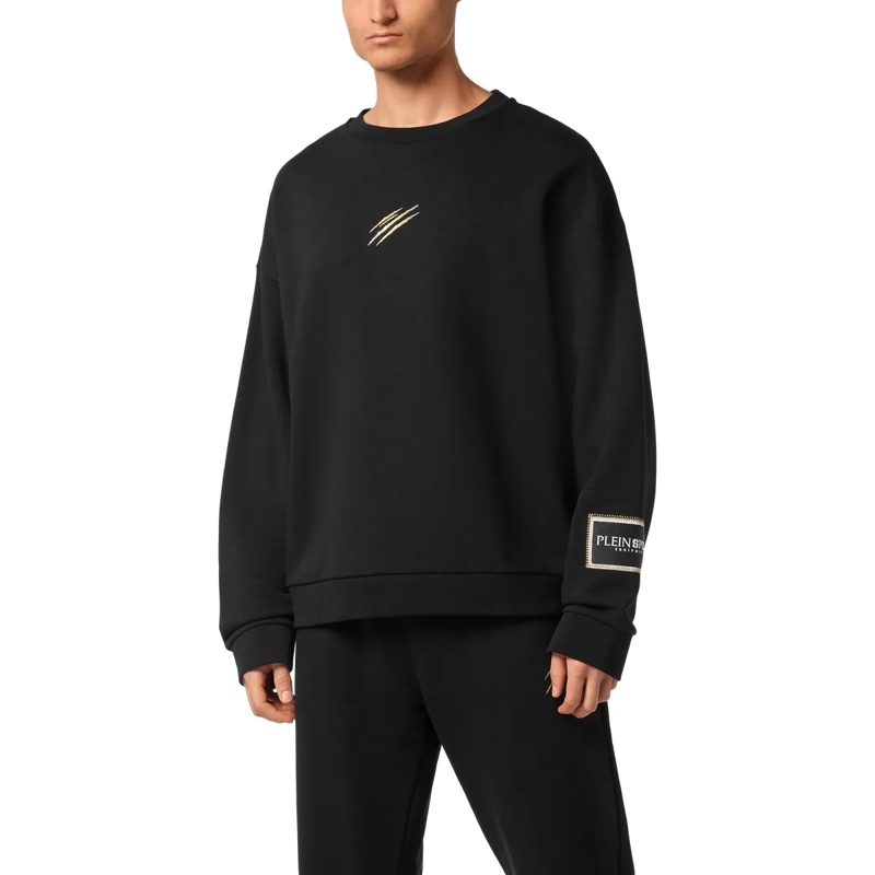 Plein Sport Top Sweatshirt schwarz(Image 3)
