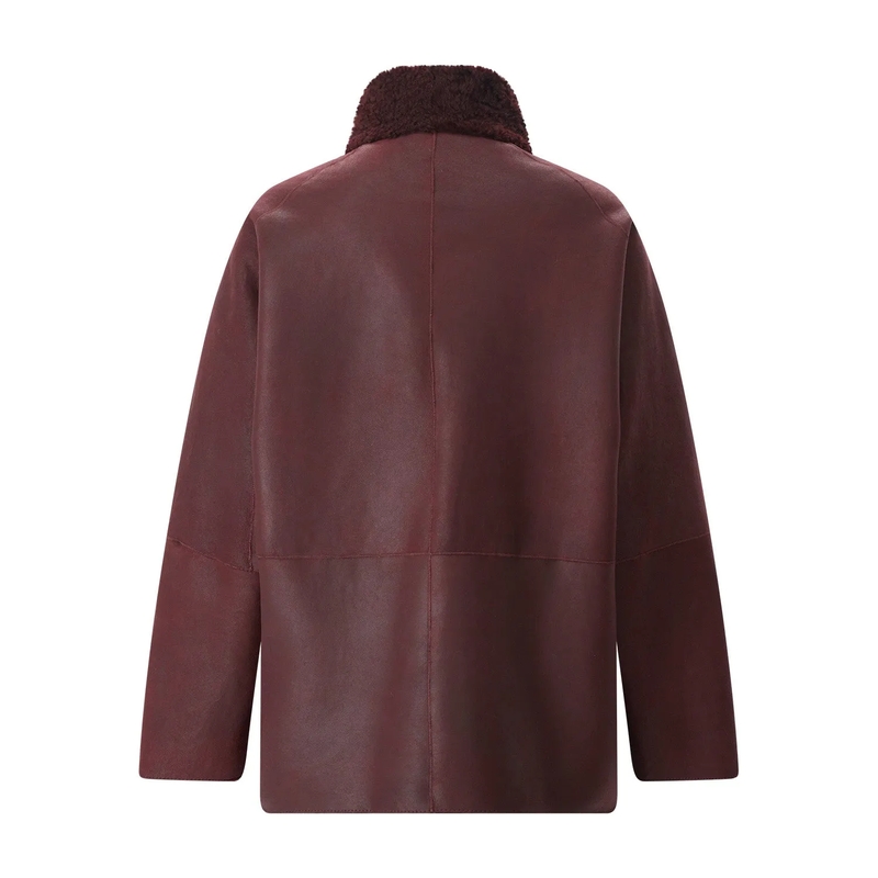 Werner Christ Jacke Wendejacke Grace aus Leder rot(Image 2)
