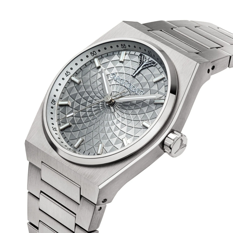 Carlo Colucci Quarzuhr Quarzuhr CC600 silber(Image 2)