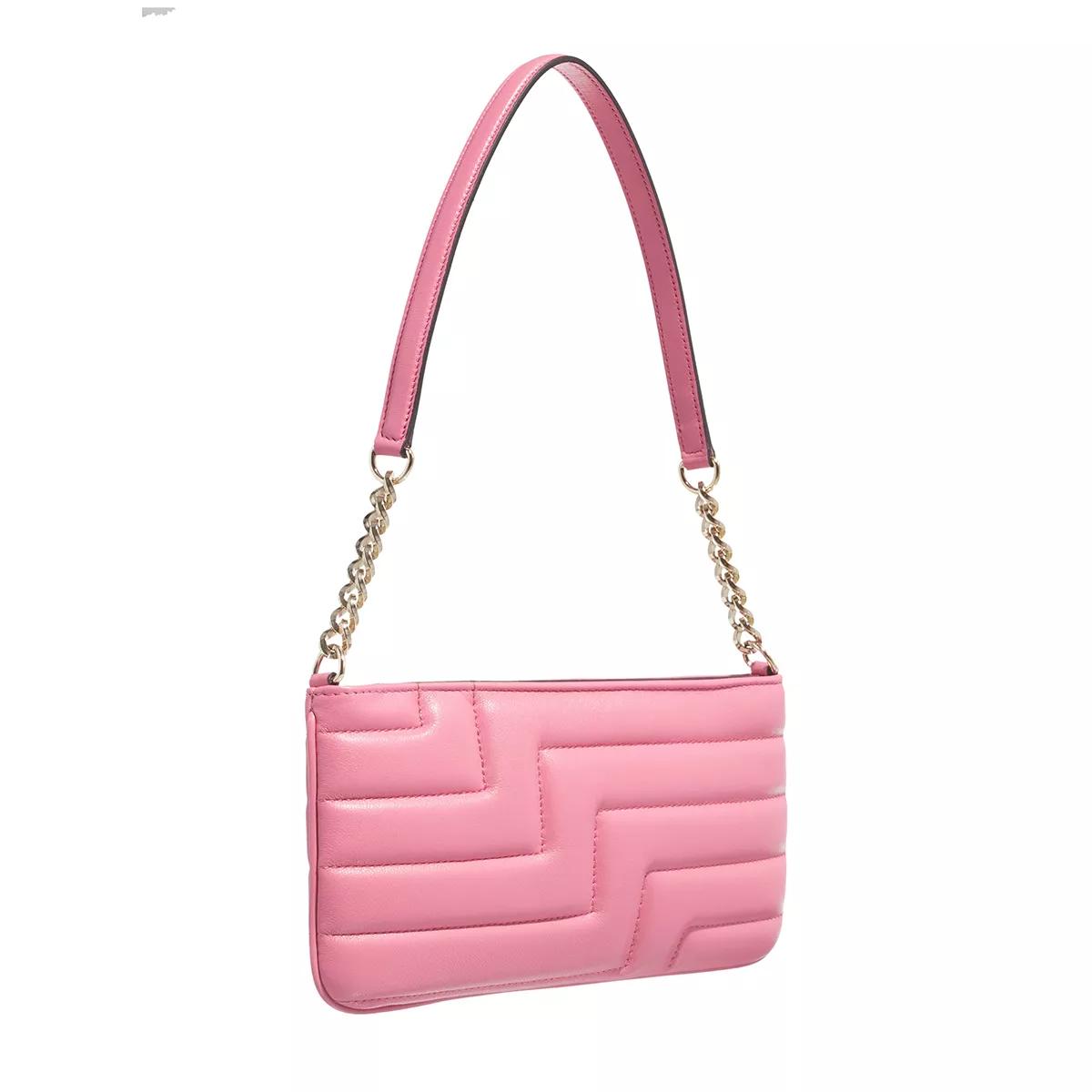 Jimmy Choo Pochettes Avenue Slim Shoulder Bag in roze