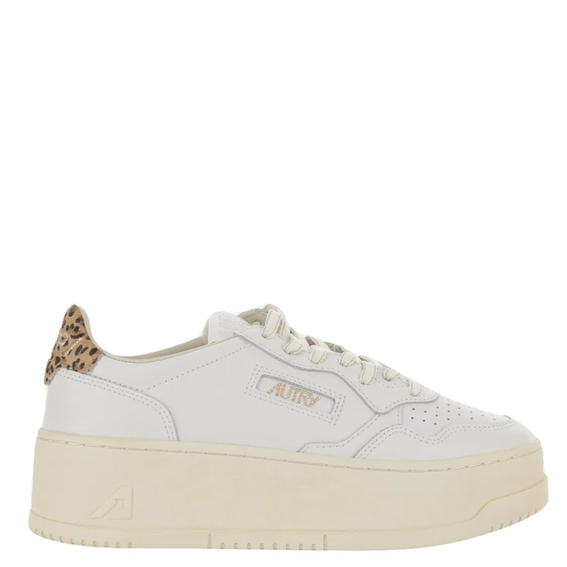 Autry International Lage-top sneaker Medalist Platform Sneakers White