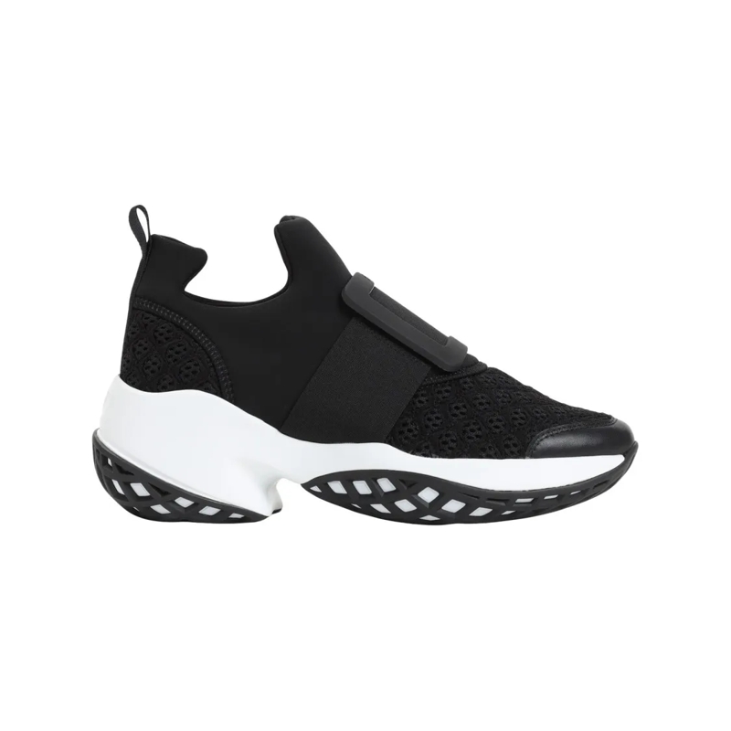 Roger Vivier Low-Top-Sneaker Sole Slip-On Sneakers Black