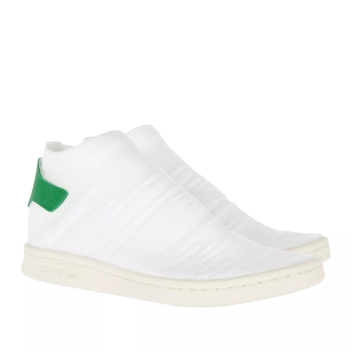 adidas Originals Stan Smith Sock Primeknit Sneaker Footwear White/Green lage-top sneaker