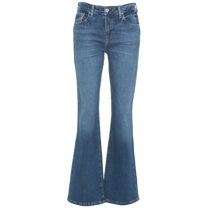Adriano Goldschmied Slim-Fit-Jeans Flared Jeans blau