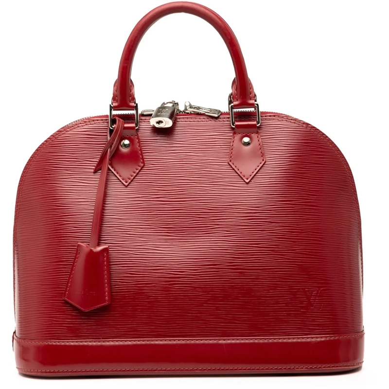 Louis Vuitton Tote Epi Alma PM rot