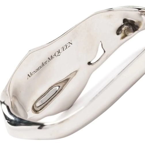Alexander McQueen Bracelet Molten Chain Double Ring silber (Image 2)