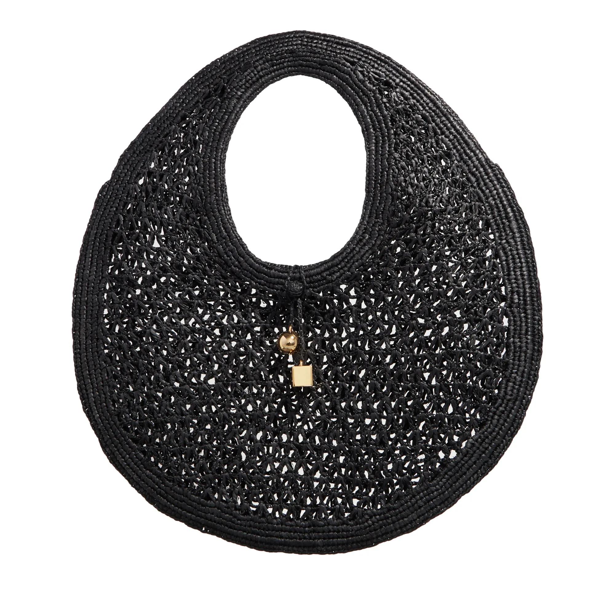 Jacquemus Hobo Bags - The Round Beach - Gr. unisize - in Schwarz - für Damen