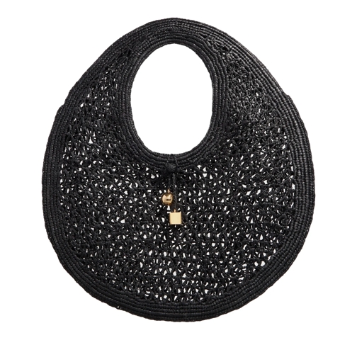 Jacquemus Hobo Bag The Round Beach  Black