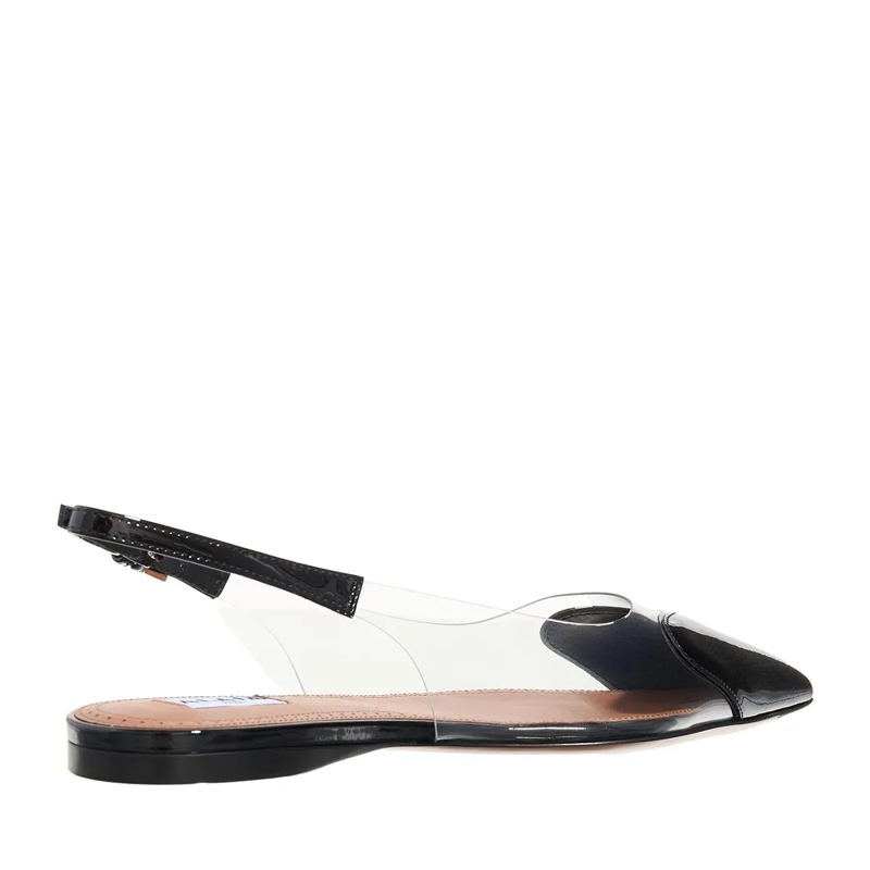 Alaia Balletschoenen Flat Slingbacks Noir