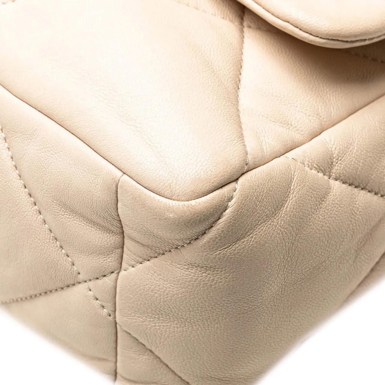 Thumbnail - Chanel Hobo Bags - Large Lambskin 19 Flap - Gr. unisize - in Braun - für Damen
