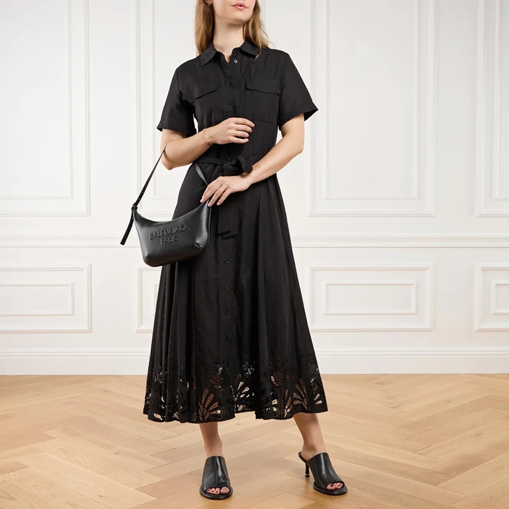 Balenciaga Mary Kate Sling Bag Black Hobo Bag