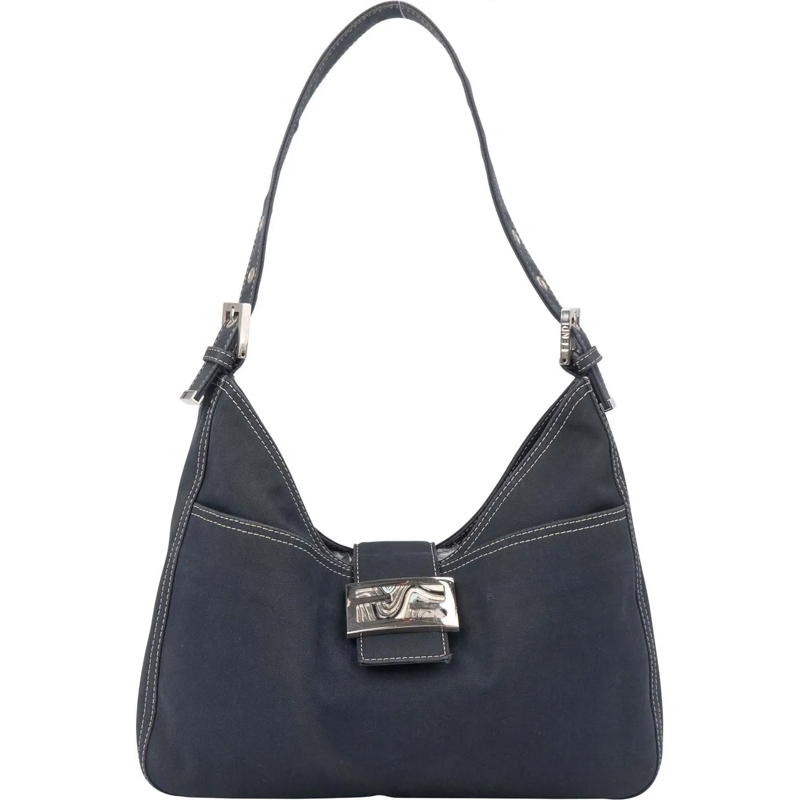 Fendi Schultertasche Fendi Limited FF Buckle Baguette Shoulder Bag mehrfarbig