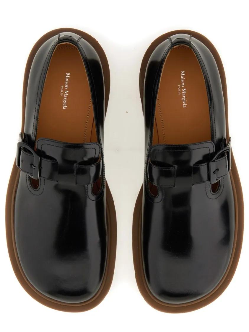 Thumbnail - Maison Margiela Loafer - Leather Monk. - Gr. 40 (EU) - in Schwarz - für Damen