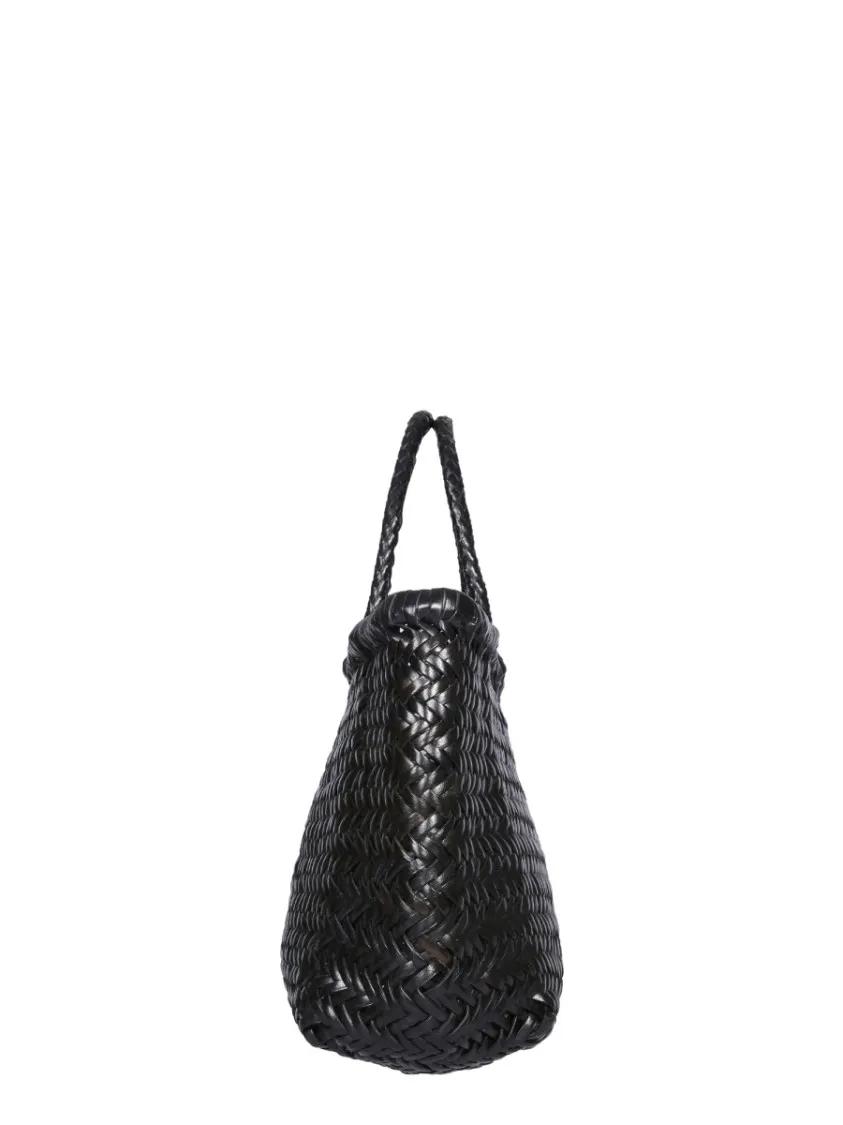 DRAGON DIFFUSION Shoppers & Totes Textured Woven Tote Bag in zwart