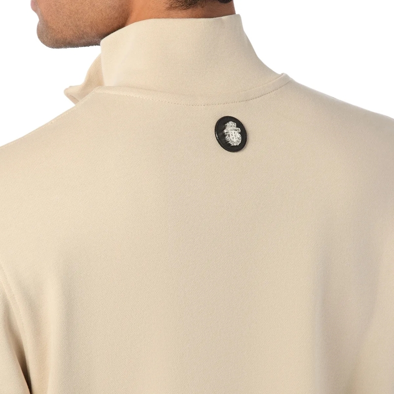 BILLIONAIRE Daunenjacke Jogging-Jacke Logo beige(Image 4)