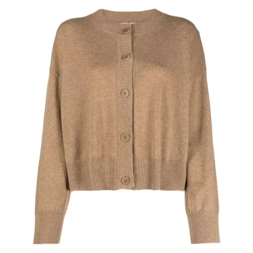 P.A.R.O.S.H. Fisherman's Knit Cardigan Brown 