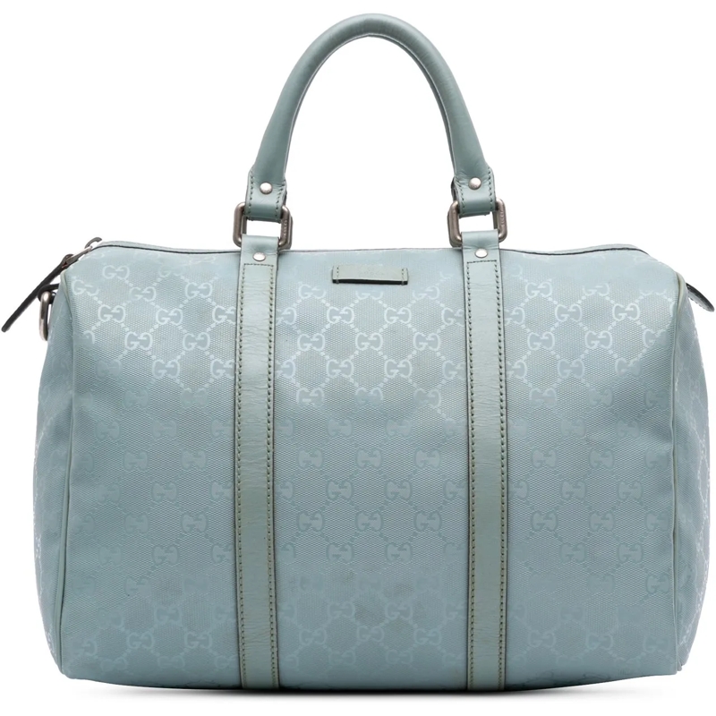 Gucci Tote Medium GG Imprime Joy Boston blau
