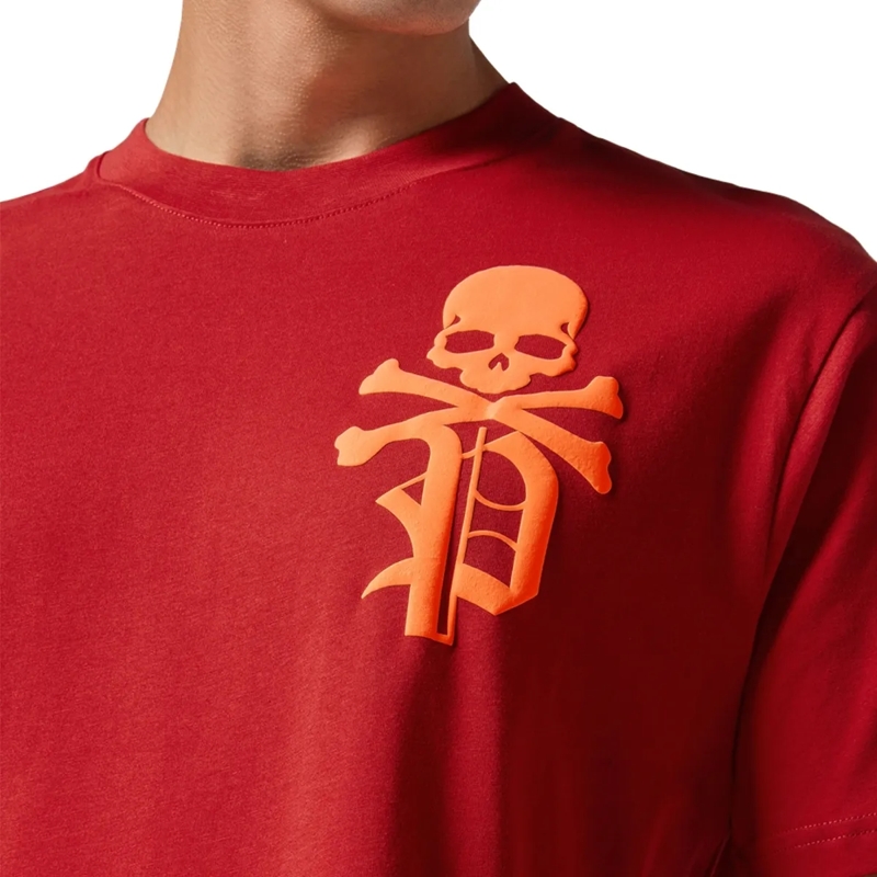Philipp Plein T-Shirt T-Shirt Skull&Bones rot(Image 5)