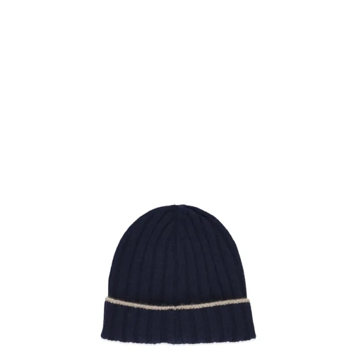 Brunello Cucinelli Cashmere Beanie Cap Black 