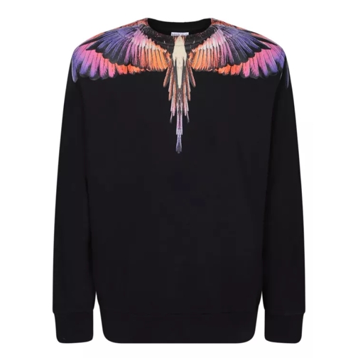 Marcelo Burlon Icon Wings Black Sweatshirt Black 