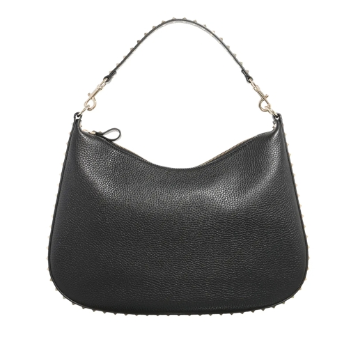 Valentino Garavani Hobo Bag Rockstud Hobo Bag Nero