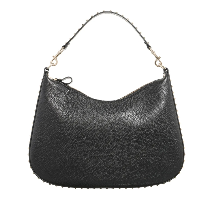 Valentino Garavani Rockstud Hobo Bag Nero Hobo Bag