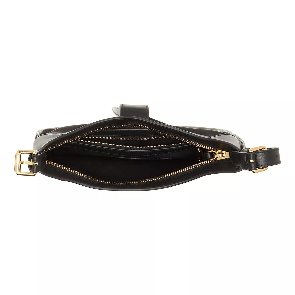 Moschino Pochettes Multipockets Shoulder Bag in zwart