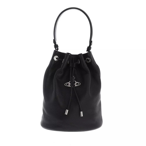 Vivienne Westwood Carrie Bucket Bag Black Borsa a secchiello
