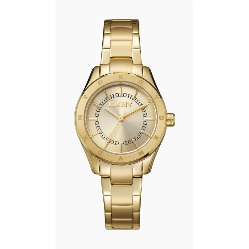 DKNY Automatikuhr Quarzuhr Chambers Sport gold