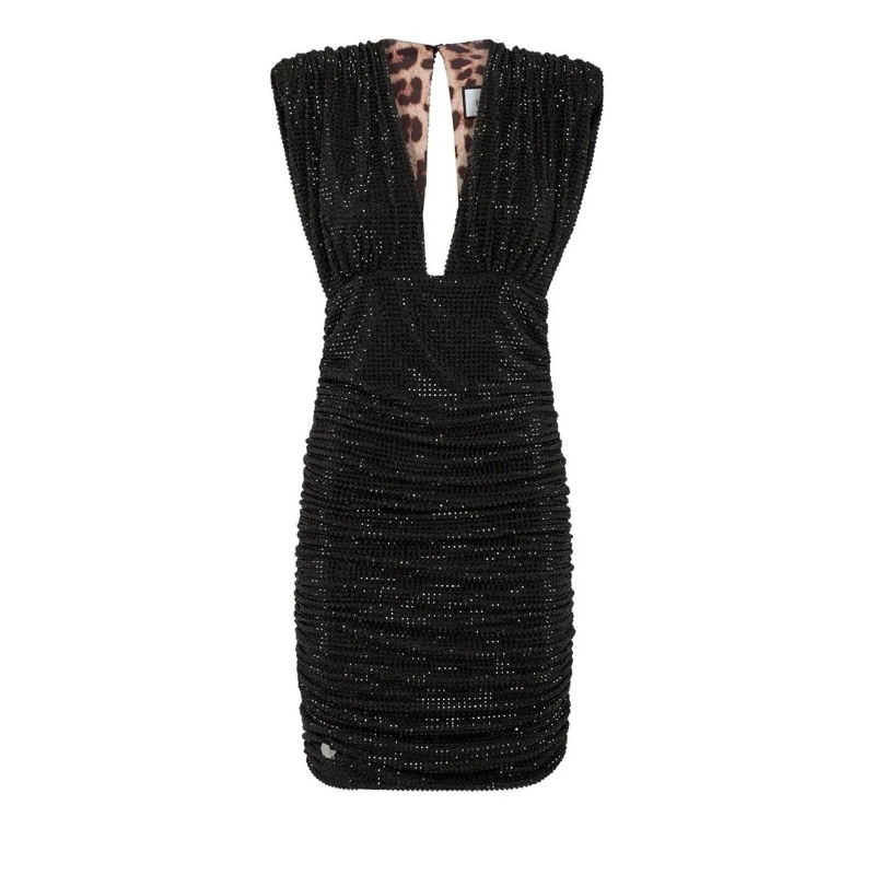 Philipp Plein Minikleid Minikleid Mit Schmucksteinen schwarz